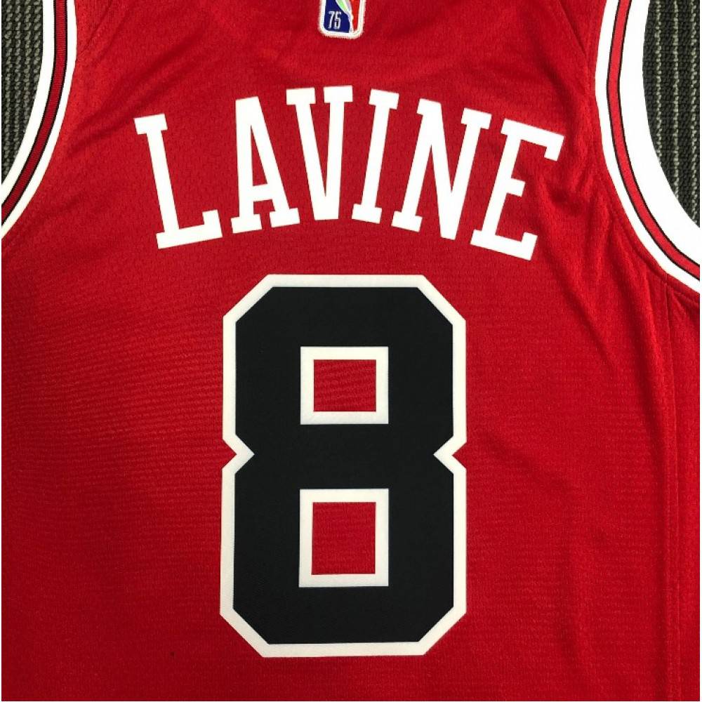 Men's Chicago Bulls Zach LaVine #8 Red 2021 Swingman NBA Jersey - Icon Edition-Pro Kit Vault | Brand New 26/27 Sports Jerseys